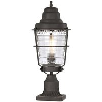 Stehleuchte Stehlampe Sockelleuchte Garten Alu Glas 1 flammig h 55,4 cm Stehleuchte Stehlampe Sockelleuchte Garten Alu Glas 1 flammig h 55,4 cm von ELSTEAD