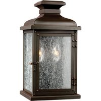 Wandlampe Außen Vintage Kupfer antik eckig IP44 von ELSTEAD