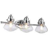 Wandlampe Badezimmerleuchte Wandleuchte Spiegellampe IP44 Chrom 3-Flammig von ELSTEAD