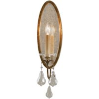 Wandlampe CANDELA 14 in Antik Bronze B:27cm Lampe von ELSTEAD
