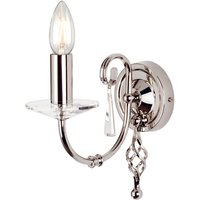 Wandlampe CANDELA in Nickel mit Kristall Klassisch Wandlampe CANDELA in Nickel mit Kristall Klassisch von ELSTEAD