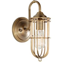 Wandlampe LANA in Messing Antik B:14cm Lampe von ELSTEAD