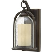Wandleuchte Außen Laterne in Bronze IP44 Vintage von ELSTEAD
