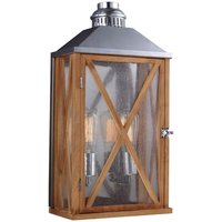 Wandleuchte Außenlampe Gartenlampe Lampe Eiche Natur IP44 h 48,3 cm 2 Flammig Wandleuchte Außenlampe Gartenlampe Lampe Eiche Natur IP44 h 48,3 cm 2 Flammig von ELSTEAD
