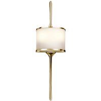 Wandleuchte Bad Messing poliert B:17cm Lampe ARYA Wandleuchte Bad Messing poliert B:17cm Lampe ARYA von ELSTEAD