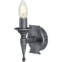 Wandleuchte CAMELOT 7 Eisen in Silber Antik Lampe Wandleuchte CAMELOT 7 Eisen in Silber Antik Lampe von ELSTEAD