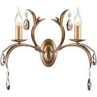 Wandleuchte CANDELA 10 Bronze B:44cm Vintage Lampe Wandleuchte CANDELA 10 Bronze B:44cm Vintage Lampe von ELSTEAD