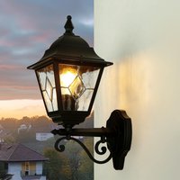 Wandleuchte LEADWORTH Schwarz IP43 Rustikal Haus von ELSTEAD