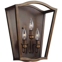 Yarmouth - 3 Licht Wandleuchte, Messing lackiert - Elstead von ELSTEAD