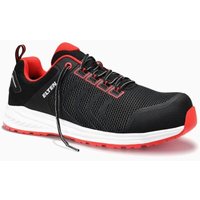 Sicherheitshalbschuh LIVAS S1P HRO SRC ESD schwarz-rot Gr. 37 von ELTEN