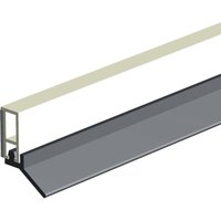 Ellen - Elton pts-ul-zk Kunststoffprofil weiß mit großer Weich-PVC Lippe ( aryllackbeständig ) selbsklebend Länge 2100mm 0503108 von ELLEN