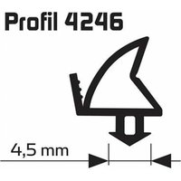 Elton - Ellen Renovierungsdichtung 4246 f. KF-Fenster u. -türen Silikon schwarz, l 25mtr von ELTON