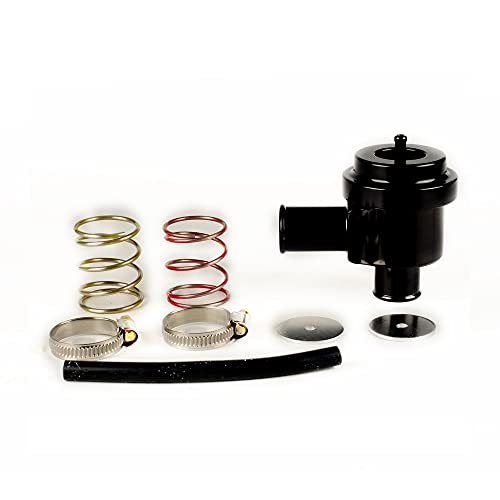 Turbo Blow Off Valve,Boost Ventil Auto Rezirkulierender Ablenker 20V 1.8T 25mm Blow-Off-Ventil-Turbo-BOV-Müllventil Fit verwenden for VW GOLF. FIT-VERWENDUNG FÜR. BORA PASSAT GTI BOV-007-BK von ELTOX
