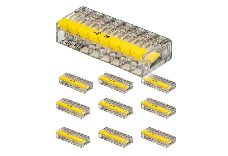 ELTROPA Klemmen Steckklemme (10 Stück)- für 8 flexible & Massivleiter 0,2 bis 2,5 mm² von ELTROPA