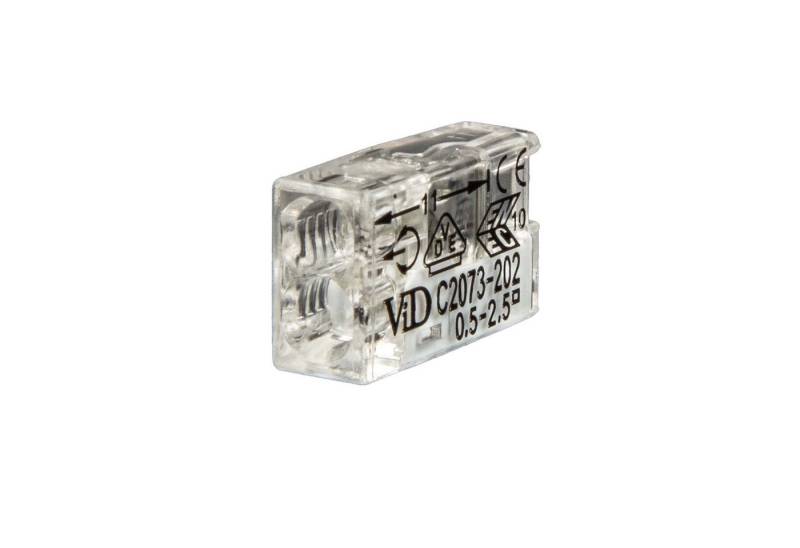 ELTROPA Klemmen Steckklemme Typ ESK - Leiter-Klemme für Massivleiter 0,5 bis 2,5 mm² von ELTROPA