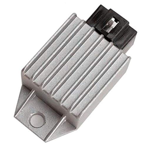 1pc 12V 4Pin Spannungsregler -Gleichrichter Kompatibel mit Motorradkompatibel mit GY6 50cc 125 150ccm Motor Scooter Moped Bike von ELUPNMF