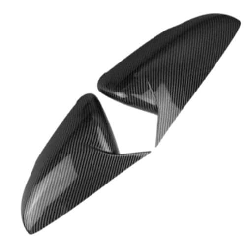 2pcs Seitenspiegelabdeckungsverkleidung kompatibel mit CT5 2020 2021 2022 2023 2024 Modelle passt zu US -Version Auto Rückspiegel -Spiegelkappen(Carbon Fiber Look) von ELUPNMF