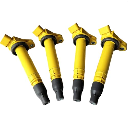 4 Zündspulenpackung kompatibel mit 2012-2015 IQ 1 3L L4 FJ 4 0L UF663 90919 02257 FITS SELECT MODELLE SEVENTIONS TEIL von ELUPNMF