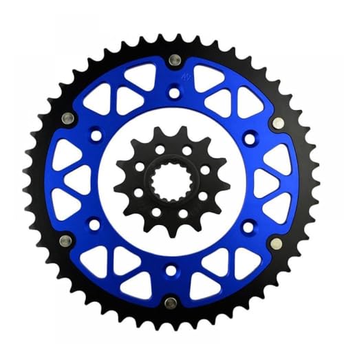45T bis 52T 13T Vorder- und Hinterrad mit 250 300 450 360 530 125 400 525 EXCF 250 350 Motorradmodelle(49T-13T) von ELUPNMF
