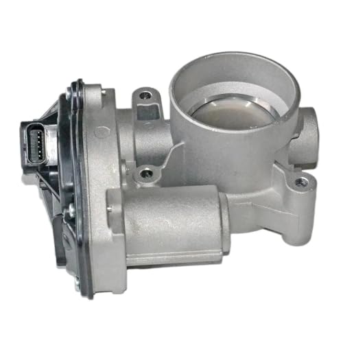 55mm Gas Körperluft -Einlasssystem kompatibel mit Fokus 2 Mk Benzin 1. 8 2. 0 2. 3 Fiesta V 4m5G9F991FA 4M5U9E927DC Fits Select Vehicles von ELUPNMF
