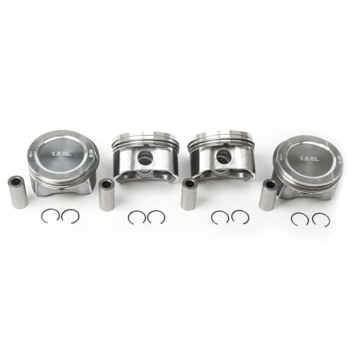Motorkolben und Ringe Montage -Set 06A107065n kompatibel mit 1. 6T BSF BSE -Motoren fits ausgewählte Kompaktautos und Limousinen, einschließlich A3 A4 -Modelle von ELUPNMF
