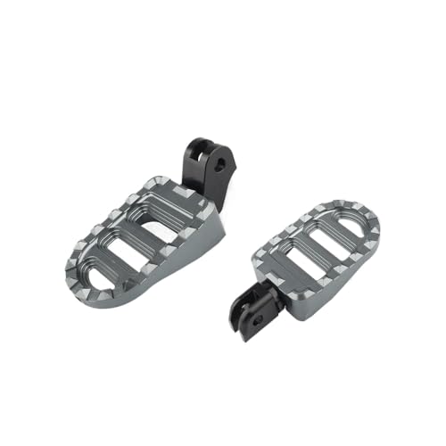 Motorradfußschuh den Pedalen Vorderfuß ruhen kompatibel mit Bonneville Bobber 2017-2025 Rocket 3R 20-25 Modelle(A-Gray) von ELUPNMF