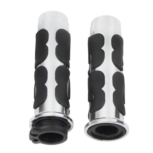 Motorradgriffe 1 Zoll 7 8 Zoll 4 Ringluft gepolsterte Hand Drosselklappe Griff kompatibel mit Cafe Racer -Fahrrädern und Motorradzubehör Motorradgriffe 1 Zoll 7 8 Zoll 4 Ringluft gepolsterte Hand Drosselklappe Griff kompatibel mit Cafe Racer -Fahrrädern und Motorradzubehör von ELUPNMF