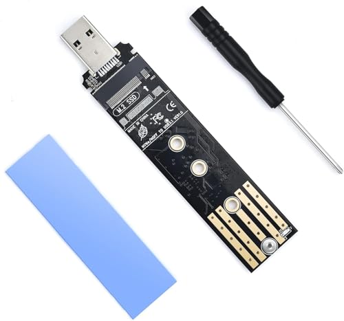 ELUTENG M.2 NVME NGFF SSD zu USB 3.1 Gen2 Adapter Karte 10Gbps, USB zu PCIE NVME SATA SSD Festplatte Adapter Konverter Karte UASP für B Key M Key B+M Key 2280 2260 2242 2230 SSD ELUTENG M.2 NVME NGFF SSD zu USB 3.1 Gen2 Adapter Karte 10Gbps, USB zu PCIE NVME SATA SSD Festplatte Adapter Konverter Karte UASP für B Key M Key B+M Key 2280 2260 2242 2230 SSD von ELUTENG