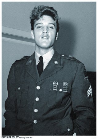 Elvis Presley Poster Germany March 1960 Elvis Presley Poster Germany March 1960 von ELVIS PRESLEY