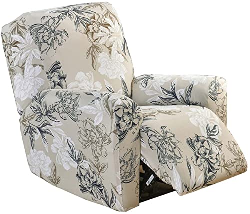 ELYSYSRL 4 Stück Stretchhusse für Relaxsessel Sesselbezug Sessel überzug Stretch Sesselschoner Relaxsessel Liegeschutz Sesselbezug (Color : #32) von ELYSYSRL