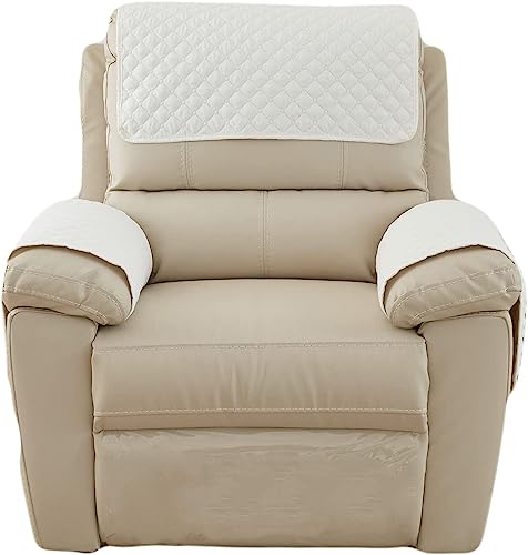 ELYSYSRL Armlehnenschoner, Sesselschoner 3er- Pack Sofaschoner Anti-Rutsch Antifouling Sesselbezug für Relaxsessel mit Taschen Möbelschutz (Color : #2) von ELYSYSRL