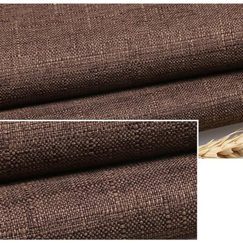 ELYSYSRL Bezug-Bankkissen 150x40 80x40 100x45 120x50 180x50 Outdoor Sitzkissenbezug, 5cm Dicke, Ersatzbezug für Sitzauflage mit Reißverschluss, Waschbare Sitzauflage Kissenbezug(Kaffee,80x40x5cm) von ELYSYSRL