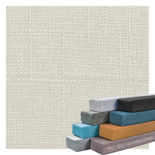 ELYSYSRL Bezug-Bettlückenfüller 200/180/120/160/90cm Schutzbezug für Matratzenverlängerung, Kissenbezug aus Leinenstoff lang mit Reißverschluss(Beige,160x15x20cm) von ELYSYSRL