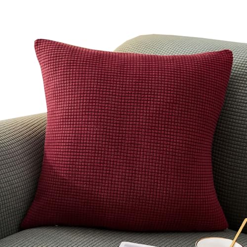 ELYSYSRL Kordsamt Kissenbezug 80x80 60x80 60x70 80x40 85 x 55 Dekorativ Kissenbezüge, Sofa Dekokissen Kissenhülle Zierkissenbezüge für Schlafzimmer Wohnzimmer Deko(Color 13,80x80CM(Pack of 1)) von ELYSYSRL