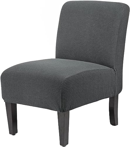 ELYSYSRL Sesselbezug 1 Sitzer ohne Armlehnen Stretch Accent Stuhlhussen Stuhlbezug Stretch Universal Sesselbezug Stuhlschutz Sesselhussen (Color : #1) von ELYSYSRL