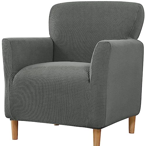 ELYSYSRL Sesselbezug Stretch Sesselhusse, Sofaüberzug Clubsessel Sessel Bezug für Eine Einfache Reinigung,Cocktailsessel Armchair Sesselhussen mit Armlehne Hussen für Sessel (Color : #1) von ELYSYSRL