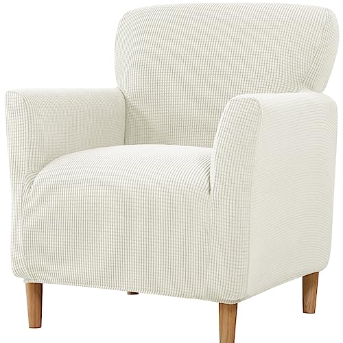 ELYSYSRL Sesselbezug Stretch Sesselhusse, Sofaüberzug Clubsessel Sessel Bezug für Eine Einfache Reinigung,Cocktailsessel Armchair Sesselhussen mit Armlehne Hussen für Sessel (Color : #12) von ELYSYSRL