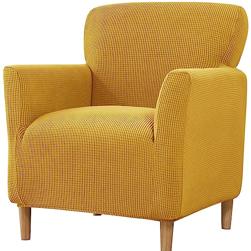 ELYSYSRL Sesselbezug Stretch Sesselhusse, Sofaüberzug Clubsessel Sessel Bezug für Eine Einfache Reinigung,Cocktailsessel Armchair Sesselhussen mit Armlehne Hussen für Sessel (Color : #6) von ELYSYSRL