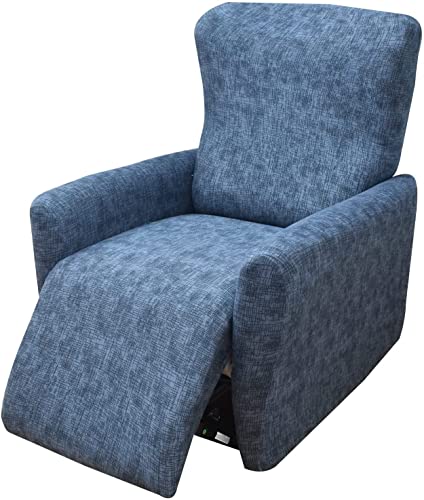 ELYSYSRL Stretchhusse für Relaxsessel 6-Teilig Sesselbezug Sesselschoner für Liege Sessel Elastisch Waschbar mit Taschen Stretch Recliner Cover (Color : #29) von ELYSYSRL