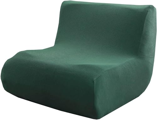 Lazy Schlafsofa Cover Sofabezug Ohne Armlehnen Stretch Sitzsack Bezüge Sofaüberwurf Sofahusse Ohne Armlehne Sitzsack-Sofa Abdeckung for Erwachsene und Kinder, Drinnen und Draußen ( Color : #12 ) von ELYSYSRL