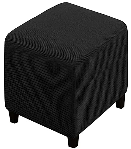 Ottomane Schonbezug Hockerbezug, 40x40/50x50/60x60 Hocker Husse für Fußhocker Quadratisch/Rechteckig, Stretch Bezug Ottomane Abdeckung Überzug Hocker Protector Waschbar Hockerabdeckung ( Color : #13 , von ELYSYSRL