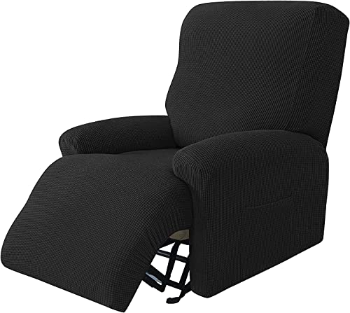 Ruhesessel Bezüge, Stretch Relaxsessel Bezug, 4-Teilig Elastischer Antirutsch Husse Relaxsessel Sesselbezug, Überzug für Relaxsessel Sesselschoner für Fernsehsessel Abnehmbare Waschbar ( Color : #9 ) von ELYSYSRL