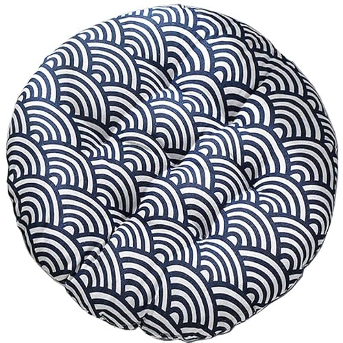 Rund Gepolstertes Sitzkissen für Stuhl Polsterkissen, Kissen Stuhlkissen 40/45/50CM Stuhlauflage Auflage Sitzauflage Büro Boden Balkon Garten Stuhlkissen für Innen Außenbereich Chair Cushion (Color : Rund Gepolstertes Sitzkissen für Stuhl Polsterkissen, Kissen Stuhlkissen 40/45/50CM Stuhlauflage Auflage Sitzauflage Büro Boden Balkon Garten Stuhlkissen für Innen Außenbereich Chair Cushion (Color : von ELYSYSRL