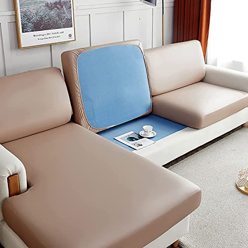 Sofa Sitzkissenbezug Stretch Wasserdicht Couch-Kissenbezug Stretch Sofa Husse Kunstleder Husse Überzug Bezug Sitzbezüge Kissenbezüge for Sofa Sitzkissen ( Color : #6 , Size : 135-165cm(53-65in) ) von ELYSYSRL