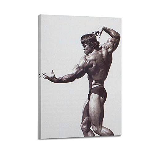 ELedvb Arnold Schwarzenegger BodybuildingLeinwand-Poster, dekoratives Gemälde, Leinwand, Wandposter und Kunstbild, modernes Familien-Schlafzimmer, Dekoration, Poster, 20 x 30 cm von ELedvb