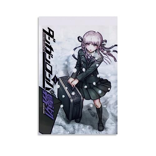 ELedvb Danganronpa Kyoko Kirigiri Anime-Leinwand-Poster, dekoratives Gemälde, Leinwand-Wandposter und Kunstdruck, modernes Familienschlafzimmer-Dekor-Poster, 50 x 75 cm von ELedvb