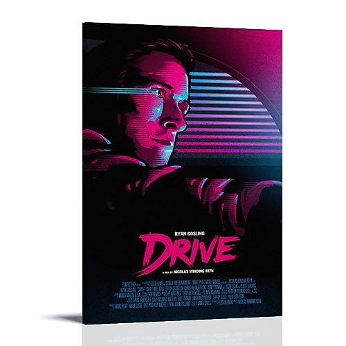 ELedvb Movie Drive Tapete, Leinwand-Poster, dekoratives Gemälde, Leinwand-Wandposter und Kunstdruck, modernes Familienschlafzimmer-Dekor-Poster, 30 x 45 cm von ELedvb