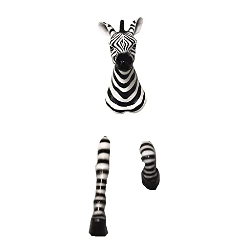 ELzEy Brechen der Wand durch die Wand Kreative dreidimensionale Zebra-Kopf-Wand-Hängende Dekorationsfilm- und Fernsehkultur-Wand-Veranda-Gang-Dekoration ELzEy Brechen der Wand durch die Wand Kreative dreidimensionale Zebra-Kopf-Wand-Hängende Dekorationsfilm- und Fernsehkultur-Wand-Veranda-Gang-Dekoration von ELzEy