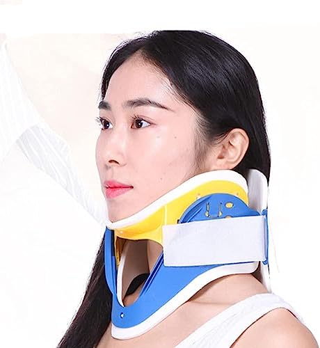 ELzEy Halswirbelbandage und verstellbare Nackenstütze Nackenschmerzlinderung Unterstützung for zervikale Traktionsgeräte Nackenpflege Wiederherstellungswerkzeug for chronische Nackenschmerzen von ELzEy