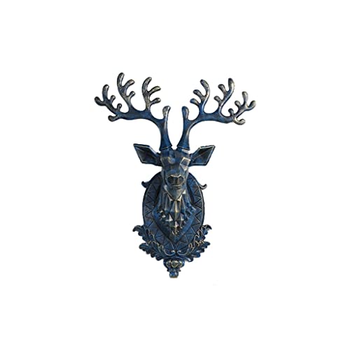 ELzEy Hirschkopfwand Hanging Dekoration kreatives Wohnzimmer Fernseher Hintergrundwand American Geometrische Tierheizwanddekoration ELzEy Hirschkopfwand Hanging Dekoration kreatives Wohnzimmer Fernseher Hintergrundwand American Geometrische Tierheizwanddekoration von ELzEy